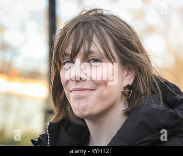 Westminster, Londra, Regno Unito. Xiv Mar, 2019. Jess Phillips manodopera, MP per Birmingham Yardley. Credito: Imageplotter/Alamy Live News Foto Stock