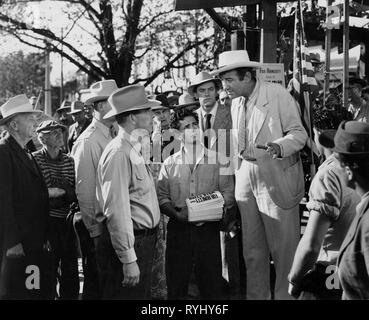 In scena con JOHN DEREK, John Irlanda, BRODERICK CRAWFORD, tutti gli uomini del re, 1949 Foto Stock