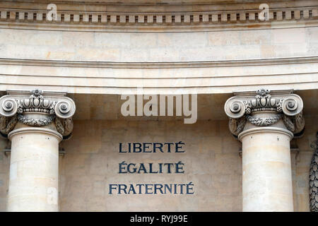 Parigi-sorbonne università. La Francia. Foto Stock