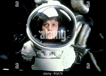 SIGOURNEY WEAVER, Alien, 1979 Foto Stock