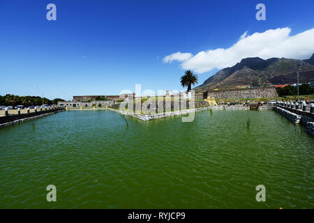 Il Castello di Buona Speranza a Cape Town, Sud Africa. Foto Stock