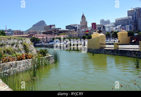 Il Castello di Buona Speranza a Cape Town, Sud Africa. Foto Stock