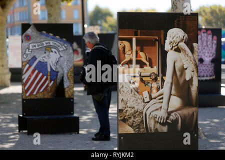 Festival immagini. Visual Arts biennale di Vevey. La Svizzera. Foto Stock