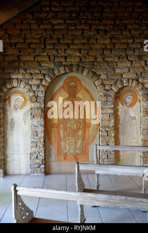 Il Santuario di Notre Dame des Voirons. Boege. La Francia. Foto Stock