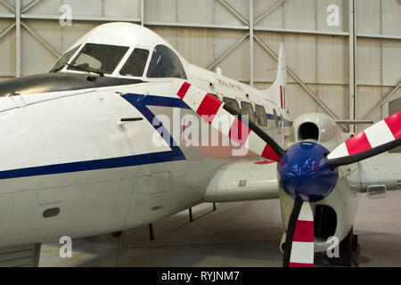 De Havilland Devon C2/2un aeromobile militare, REGNO UNITO Foto Stock