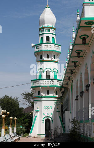 Jamiul Azhar moschea. Il minareto. Chau Doc. Il Vietnam. Foto Stock