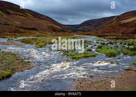 Langden Brook, Landgen e Sykes cadde, Dunsop Bridge, Lancashire. Foto Stock