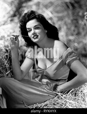 JANE Russell, il fuorilegge, 1943 Foto Stock