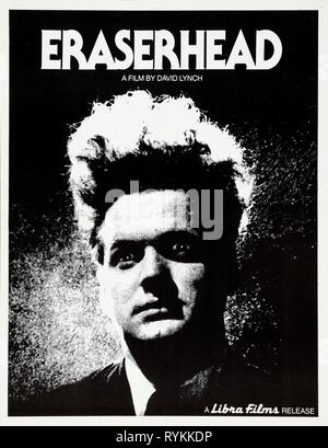 JACK NANCE POSTER, ERASERHEAD, 1977 Foto Stock