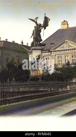 Honvéd Memorial da György Zala (Budapest), 1903, Budapest, Honved, Denkmal, Ungheria Foto Stock