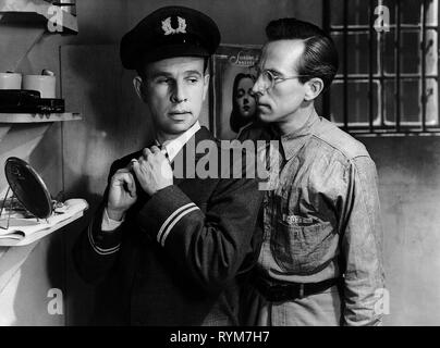 HUME CRONYN, forza bruta, 1947 Foto Stock