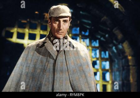 BASIL RATHBONE, le avventure di Sherlock Holmes, 1939 Foto Stock