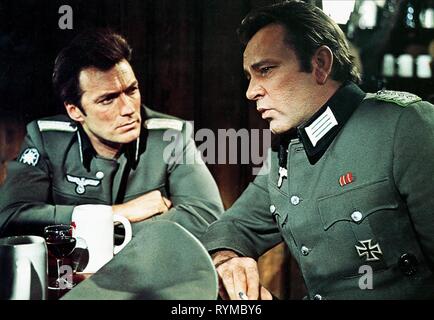 EASTWOOD,BURTON, dove osano le aquile, 1968 Foto Stock