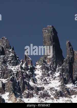 Parco Nazionale Cerro Castillo. Austral autostrada, Cile, XI regione di Aysen. Patagonia Foto Stock