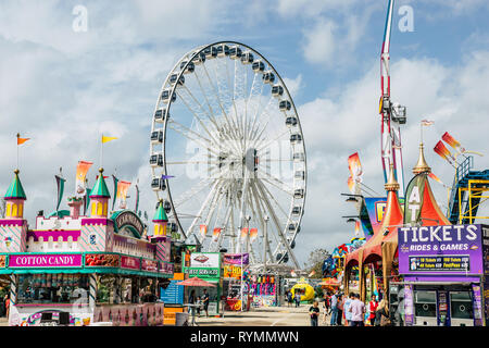 Houston, Texas - Marzo 9, 2019 Houston Livestock Show e Rodeo Foto Stock