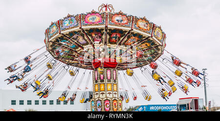 Houston, Texas - Marzo 9, 2019 Houston Livestock Show e Rodeo Foto Stock