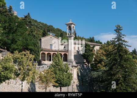 Chiesa di San Quirino (frati cappuccini), San Marino Foto Stock