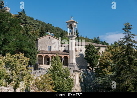 Chiesa di San Quirino (frati cappuccini), San Marino Foto Stock