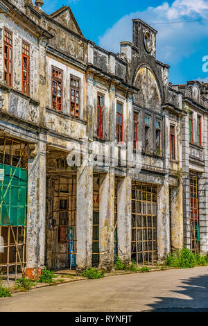 GUANGZHOU, Cina - 20 ottobre: vecchia architettura storica a Chikan antica città su ottobre 20, 2018 in Guangzhou Foto Stock