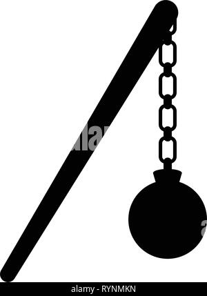 Isolato icona correggiato Illustrazione Vettoriale