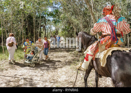 Florida Hendry County, Big Cypress, Seminole Indian Reservation, Billie Swamp Safari, Big Cypress Shootout, annuale, evento, Indiani d'America, Indiani d'India Foto Stock