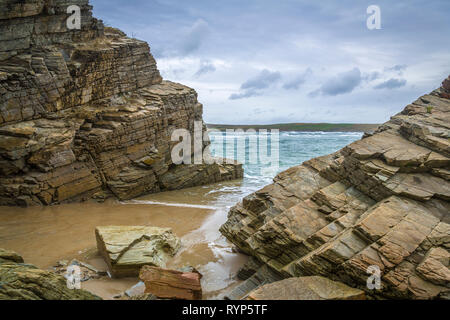 A piedi le grotte di Marghera Foto Stock