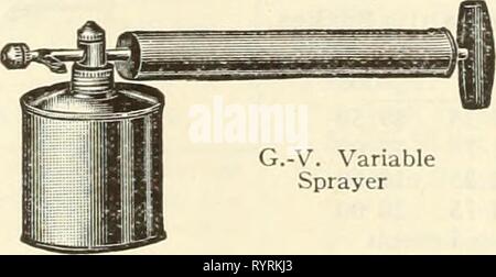 Dreer dell elenco di mezza estate 1934 (1934) del Dreer elenco di mezza estate 1934 . dreersmidsummerl1934henr Anno: 1934 Re della pioggia sprinkler cerchio grande prato sprinkler sprinkler, Prato. Siamo elenco ma due delle molte varietà che abbiamo in magazzino. Elenco completo inviato su richiesta. Re della pioggia. Tlie Rain King è diverso da qualsiasi altro sprinlder. Girevole o spray stazionari -grossolana o fine - veloce o lento. Robusta e semplice nel design. Copre un'area 8 a 60 piedi in diametro, $2.00 postpagato. La migliorata re della pioggia. "L'A-1', S3.00 postpagato. La spruzzatura e attrezzature spolvero francese spruzzatore a mano Foto Stock