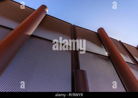 Noi recinzione di confine, Yuma Arizona, Aprile 2018 Foto Stock