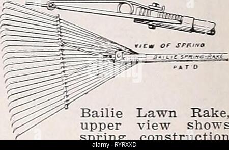 Dreer del catalogo all'ingrosso per fioristi Dreer del catalogo all'ingrosso per fiorai e giardinieri di mercato : 1939 inverno primavera estate . dreerswholesalec1939henr Anno: 1939 Bailie Prato rastrello, vista superiore mostra la molla costruzione Lawncomb. Piatto denti in acciaio e un pezzo di telaio di acciaio. Pettini il prato delle particelle più piccole. 18 pollici testa $1.10; 24 pollici testa $1.60. Bambù, rastrello prato della migliore qualità per essere avuto. 18- inch testa 65c ciascuna; $6.00 dozzina. 24 pollici testa 75c ciascuna; $8.00 dozzina. Giardino, dritto o livello di testa, acciaio, 12 denti, $1.00; 14 denti, $1.10; 16 denti, $1.15. Filo prato o erba rastrello, con Foto Stock
