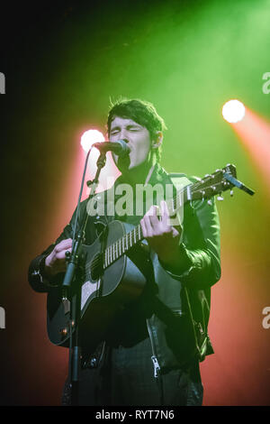 La Svizzera, Berna - Marzo 14, 2019. Il cantante irlandese, compositore e musicista Sion Hill esegue un concerto dal vivo al Bierhübeli di Berna. (Photo credit: Gonzales foto - Tilman Jentzsch). Credito: Gonzales foto/Alamy Live News Foto Stock