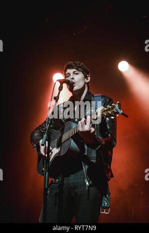 La Svizzera, Berna - Marzo 14, 2019. Il cantante irlandese, compositore e musicista Sion Hill esegue un concerto dal vivo al Bierhübeli di Berna. (Photo credit: Gonzales foto - Tilman Jentzsch). Credito: Gonzales foto/Alamy Live News Foto Stock