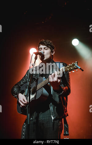 La Svizzera, Berna - Marzo 14, 2019. Il cantante irlandese, compositore e musicista Sion Hill esegue un concerto dal vivo al Bierhübeli di Berna. (Photo credit: Gonzales foto - Tilman Jentzsch). Credito: Gonzales foto/Alamy Live News Foto Stock