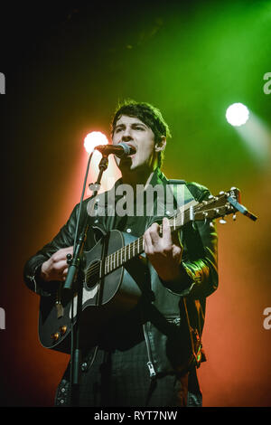 La Svizzera, Berna - Marzo 14, 2019. Il cantante irlandese, compositore e musicista Sion Hill esegue un concerto dal vivo al Bierhübeli di Berna. (Photo credit: Gonzales foto - Tilman Jentzsch). Credito: Gonzales foto/Alamy Live News Foto Stock