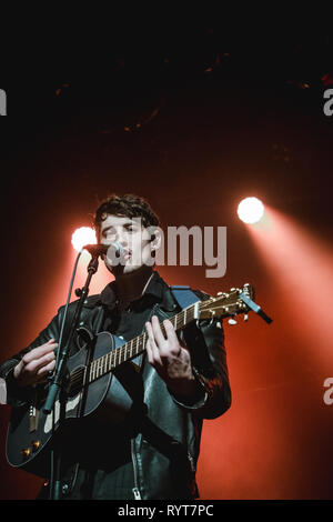 La Svizzera, Berna - Marzo 14, 2019. Il cantante irlandese, compositore e musicista Sion Hill esegue un concerto dal vivo al Bierhübeli di Berna. (Photo credit: Gonzales foto - Tilman Jentzsch). Credito: Gonzales foto/Alamy Live News Foto Stock