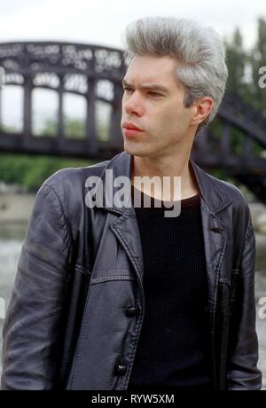 Regista americano Jim Jarmusch. Parigi, 1984 Foto Stock