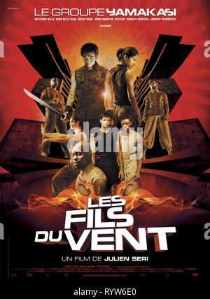 Les Fils du vent Anno : 2004 Francia / Regno Unito Direttore : Julien Seri Poster (Fr) Foto Stock