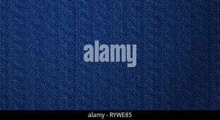 Il denim texture di sfondo banner. Abbigliamento Jeans texture Illustrazione Vettoriale