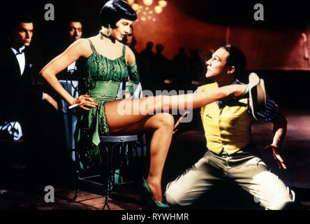 CHARISSE,KELLY, SINGIN' SOTTO LA PIOGGIA, 1952 Foto Stock