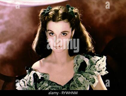 VIVIEN LEIGH, Via col vento, 1939 Foto Stock