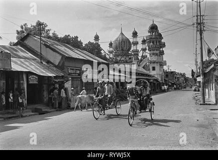 55/32 Nabab Siraj Ud Doula (Rd Moschea Chandanpura Chittagong 1981 Foto Stock