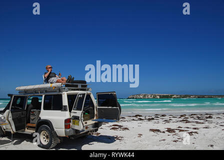 Lancelin, Australia occidentale, Australia. Xxi Mar, 2013. Lancelin dune di sabbia Foto Stock