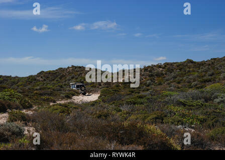 Lancelin, Australia occidentale, Australia. Xxi Mar, 2013. Lancelin dune di sabbia Foto Stock