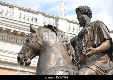 Marcus Aurelius Foto Stock