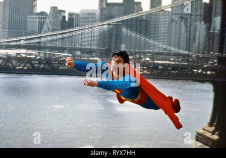 CHRISTOPHER REEVE, Superman, 1978 Foto Stock