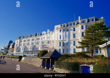 Bournemouth è un grande resort costiero cittadina sulla costa meridionale dell'Inghilterra, a est del 96 miglia (155 km) lungo Jurassic Coast, un sito del Patrimonio Mondiale. Wi Foto Stock