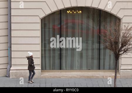 Bucarest, Romania - Febbraio 07, 2019: Grand Hotel Continental si trova sul Viale della Vittoria a Bucarest, in Romania. Foto Stock