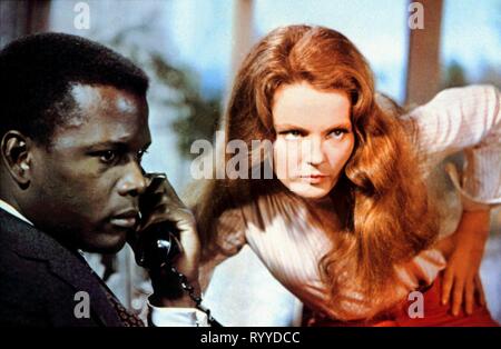 POITIER,HOUGHTON, indovina chi viene a cena, 1967 Foto Stock