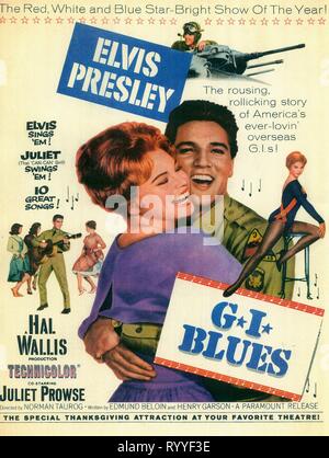 PROWSE,POSTER, G.I. BLUES, 1960 Foto Stock
