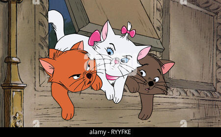 TOULOUSE, MARIE,BERLIOZ, IL ARISTOCATS, 1970 Foto Stock