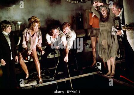 PAMELA SUE MARTIN, Ernest Borgnine, Shelley Winters, JACK ALBERTSON, il Poseidon Avventura, 1972 Foto Stock